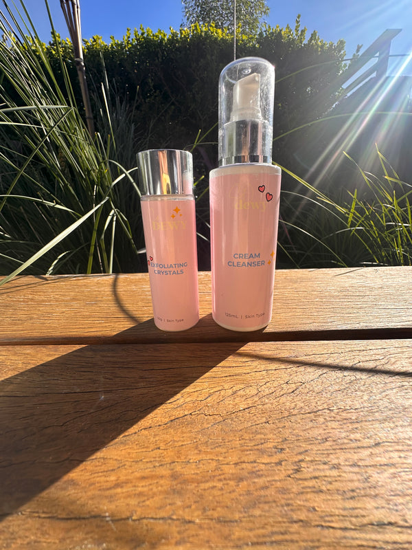 Exfoliating duo
